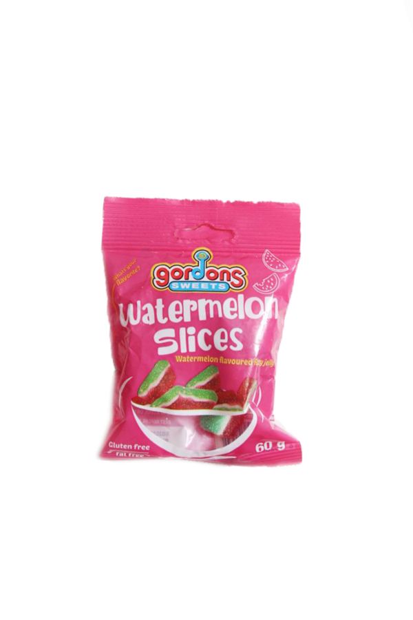 GORDONS SWEETS - WATERMELON SLICES 60G
