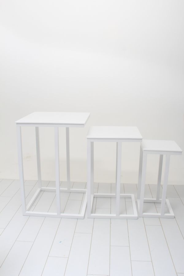 3 PIECE NESTED SIDE TABLE SET
