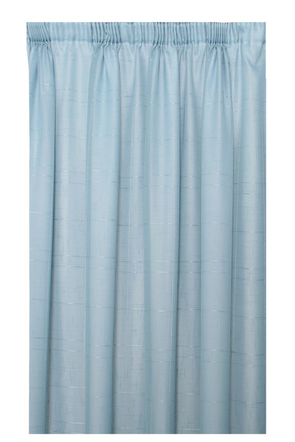 SHEER TAPED LINED CURTAIN L218XW230CM