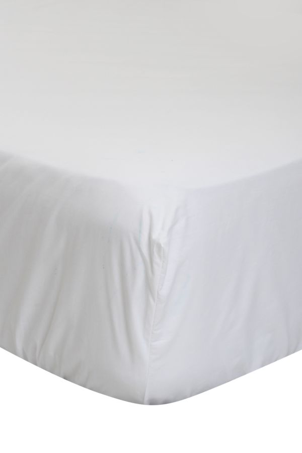 100% COTTON 200 THREAD COUNT FITTED SHEET