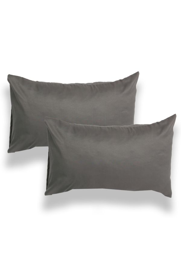 2 PACK GENTLE TOUCH MICROFIBRE STANDARD PILLOWCASES