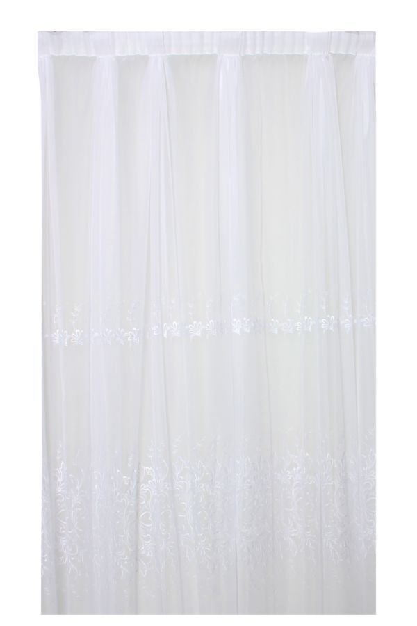 SHEER TAPED CURTAIN L218XW490CM