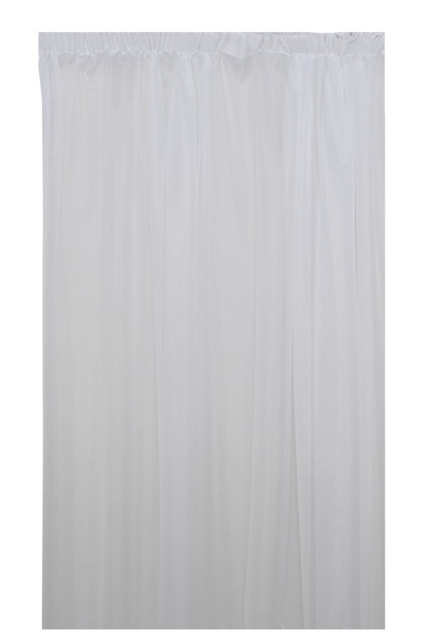 EMBROIDERY WILD FLOWER SHEER CURTAIN L218XW230CM