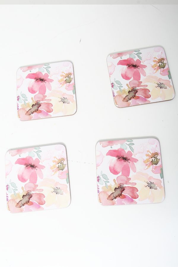 4 PACK WATERCOLOUR COASTER PACK