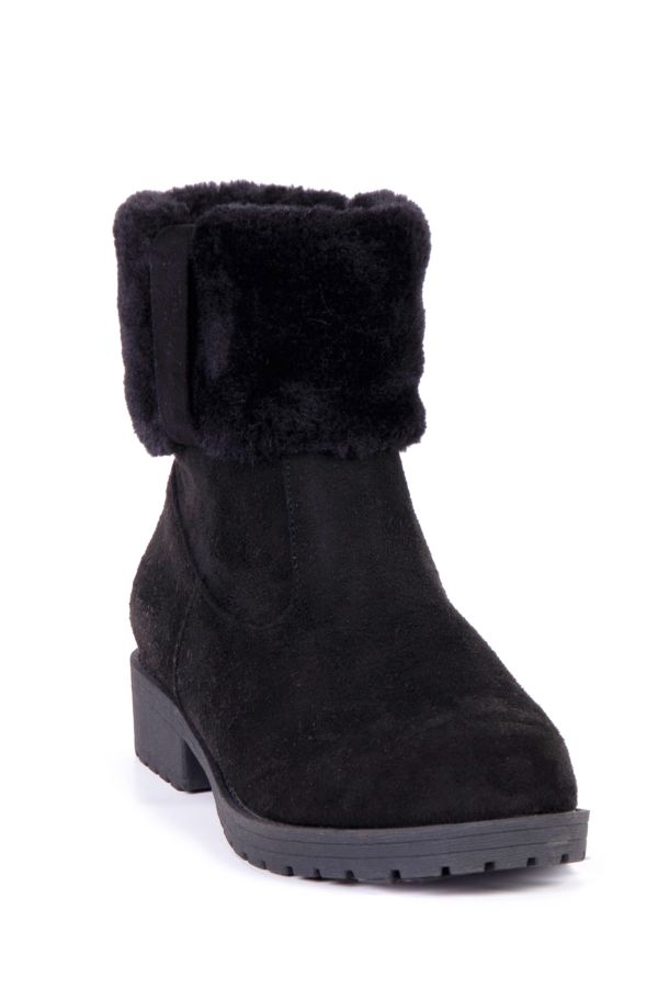 FAUX FUR ANKLE BOOT