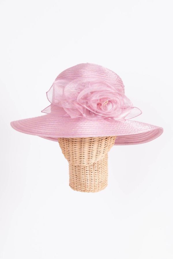 PINK GLAMOUR HAT