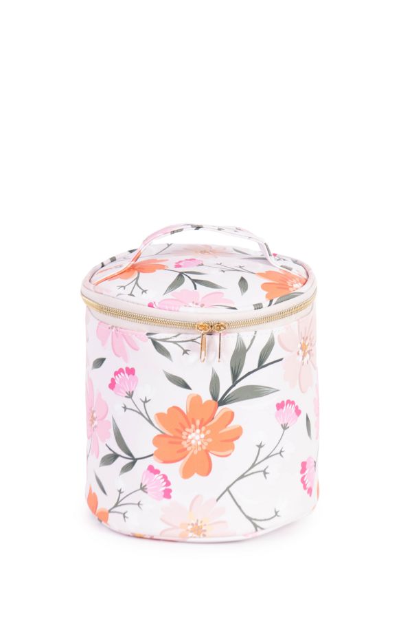 FLORAL COSMETIC BAG