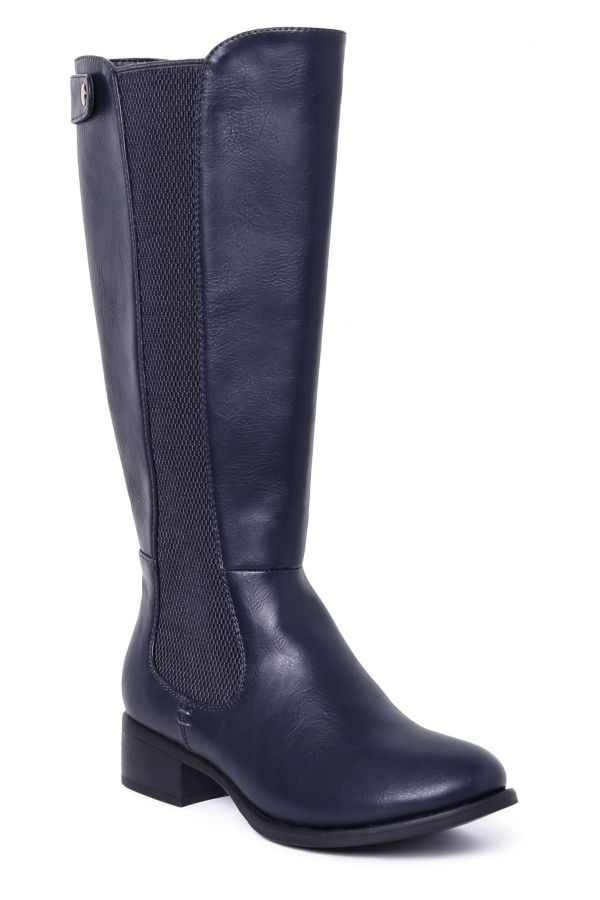 LONG RUCHED ELASTIC BOOT