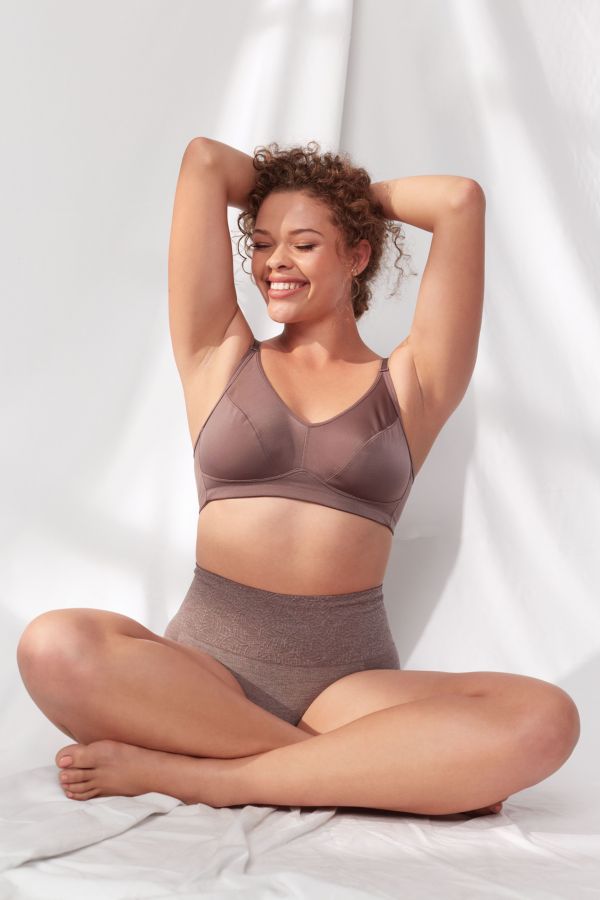 2 PACK NON WIRE NON PADDED BRAS - DD CUP