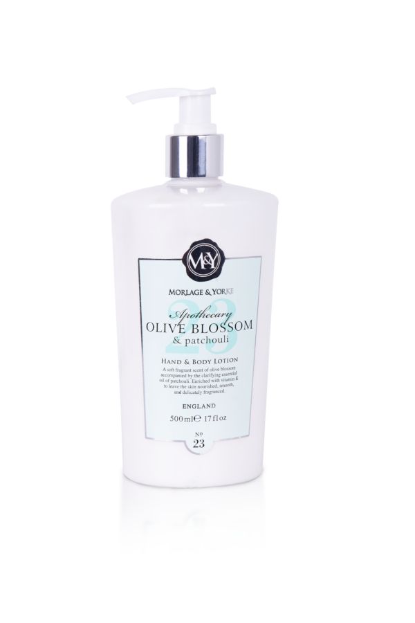 HAND AND BODY LOTION - Olive Blossom and Patchouli