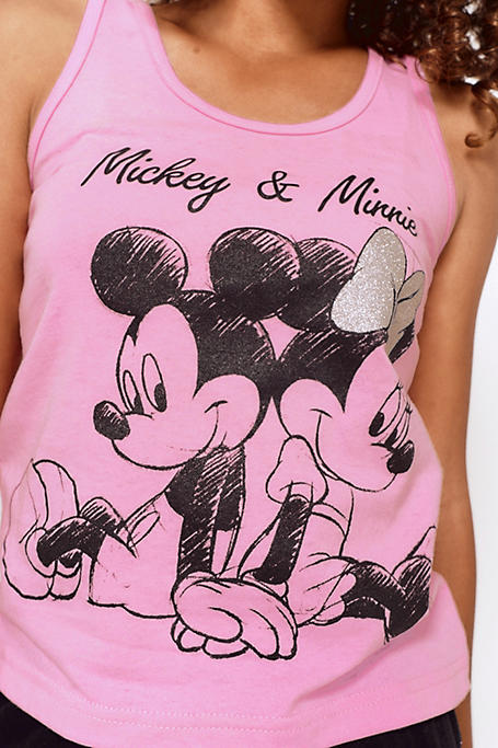 Mickey And Minnie Sleep Set