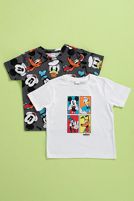 2 Pack Mickey Mouse T-shirt