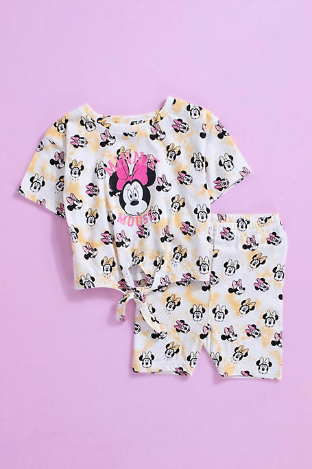 Minnie Mouse T-Shirt + Shorts Set