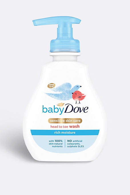 Baby Dove Head To Toe Wash Rich Moisture 220ml