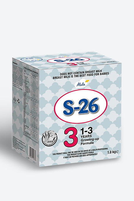 Alula S-26 Growing-up Formula Stage 3 1-3 Years 1,8kg