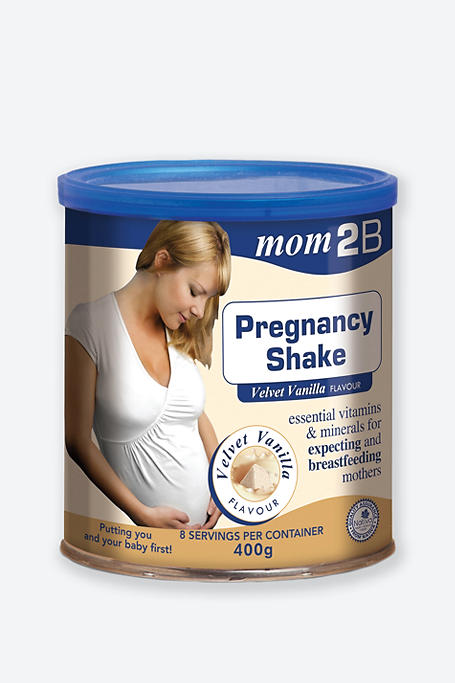 Mom2b Pregnancy Shake Velvet Vanilla 400g