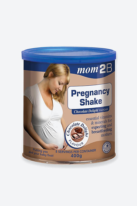 Mom2b Pregnancy Shake Chocolate Delight 400g