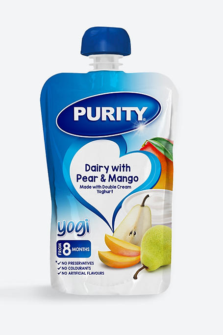 Purity Yoghurt Pear + Mango 110ml