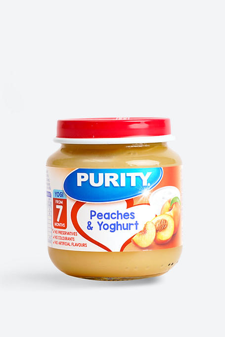 Purity Peaches + Yoghurt 125ml