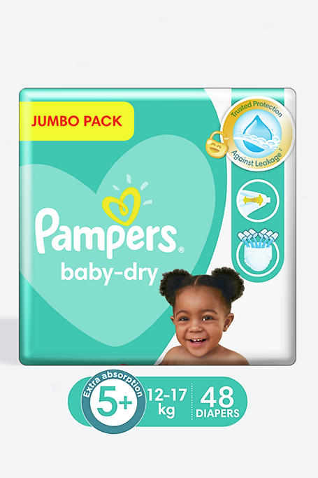 Pampers Baby Dry Size 5+