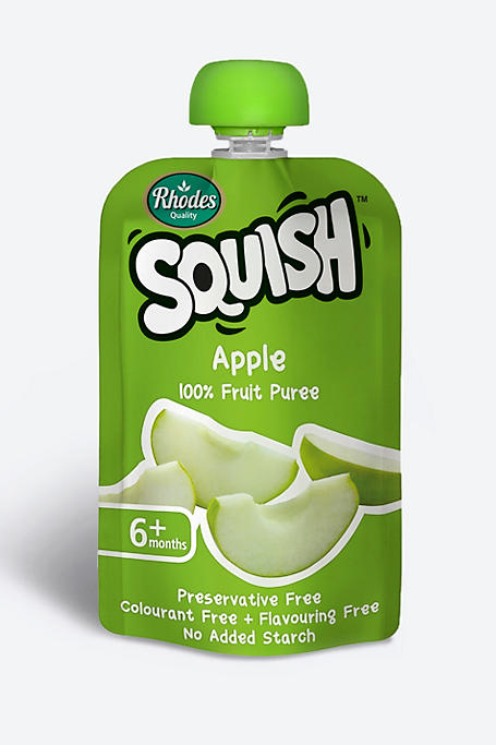 Rhodes Squish 100% Fruit Puree Apple 110ml