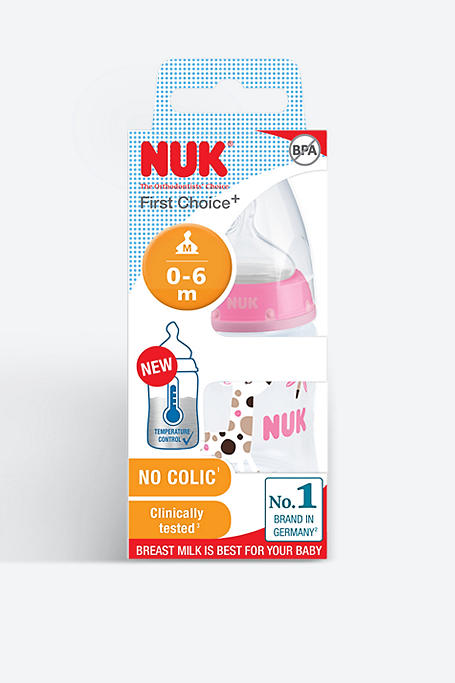 Nuk First Choice Temperature Control Bottle 0 - 6 Months 150ml