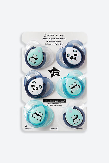 Tommee Tippee Soother Set 6 Pack