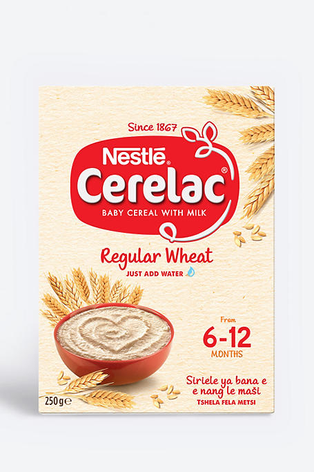 Nestle Cerelac Wheat Cereal With Milk 6-12 Months 250g