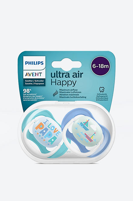 Philips Avent Soother 6 - 18 Months 2 Pack