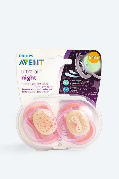 Philips Avent Ultra Air Soother 6-18 Months 2 Pack