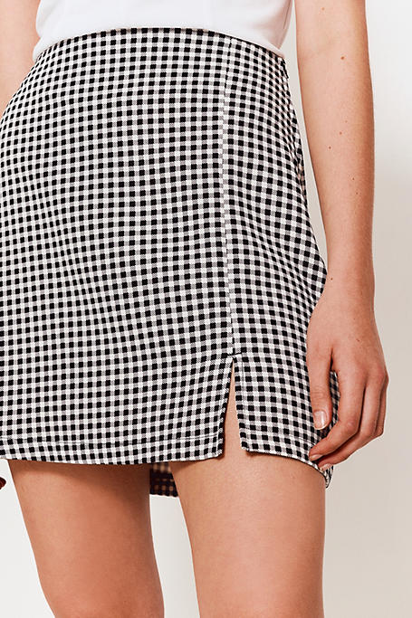 Mini Check Skirt