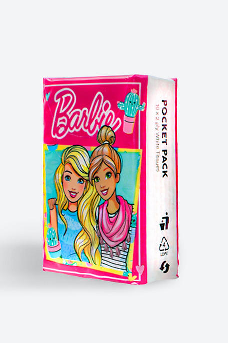 Barbie Pocket Tissues