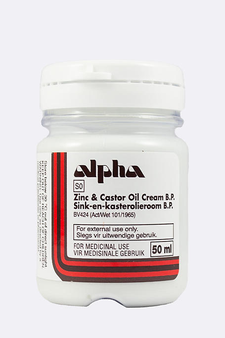Alpha Zinc + Castor Cream 50ml
