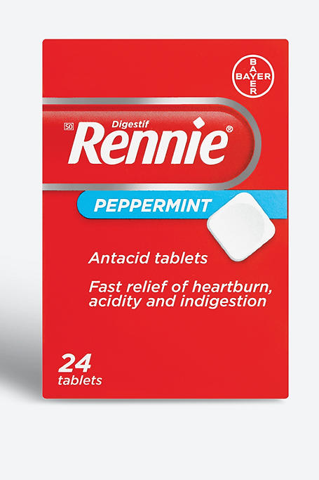 Rennies Peppermint 24s
