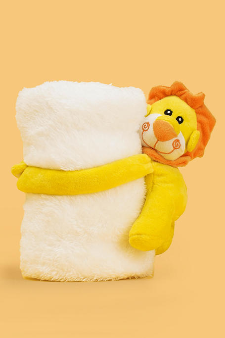 Blanket With Lion Toy
