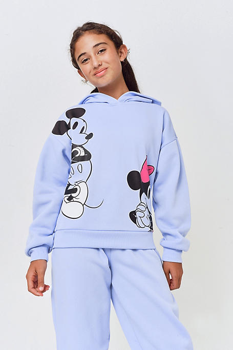 Mickey Mouse And Minnie Mouse Hoodie