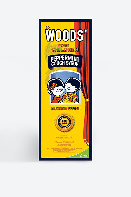 Woods Childrens Peppermint Cough Syrup 100ml