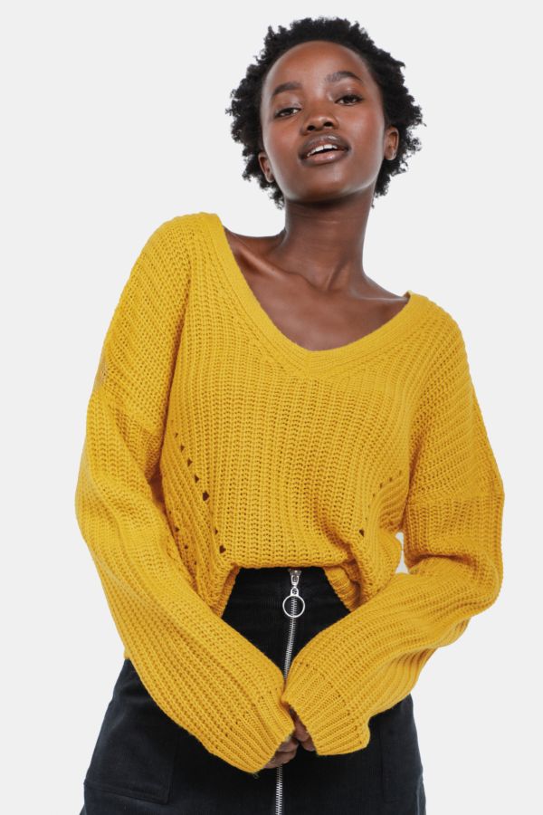 Boxy Pullover - Knitwear - Shop by 