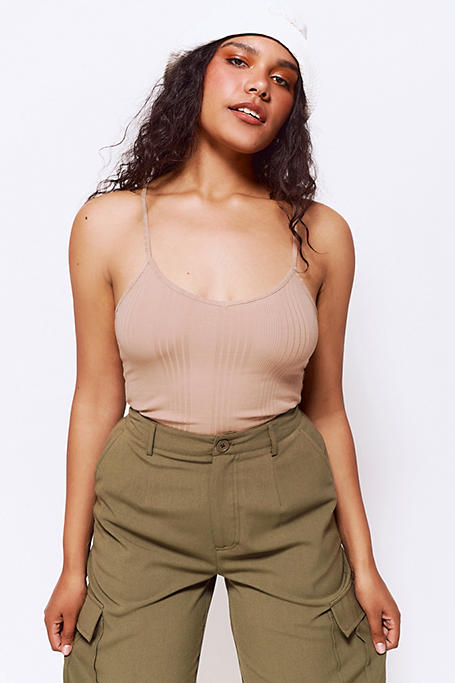 Ribbed Fitted Cami