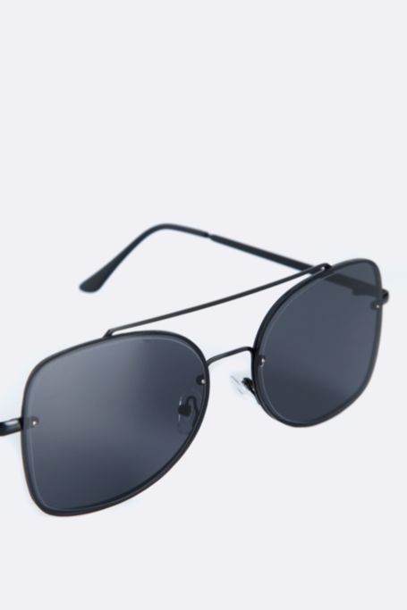 Square Aviator Sunglasses 