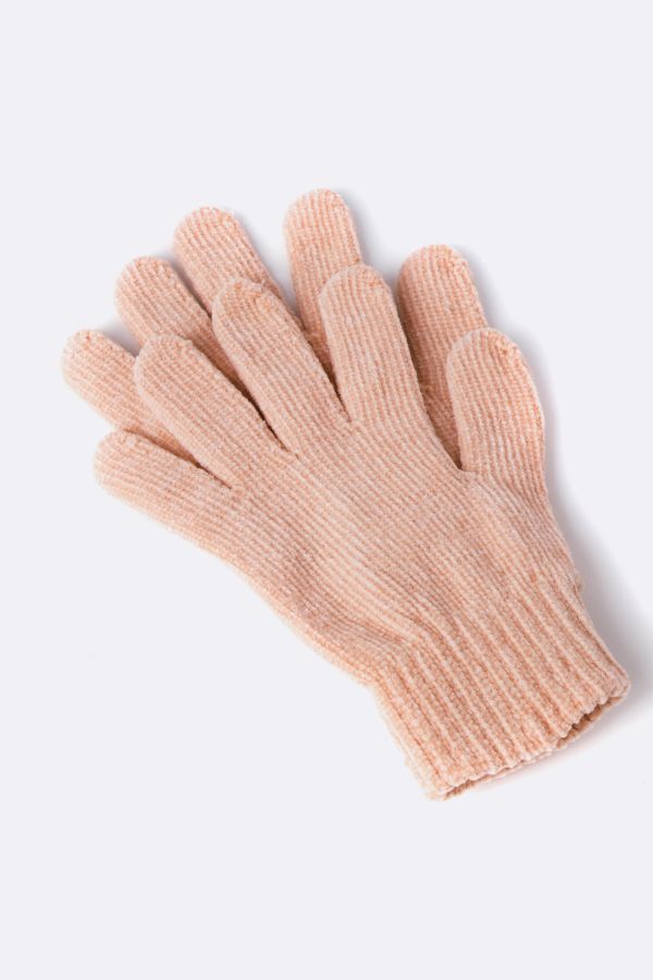 the pink gloves