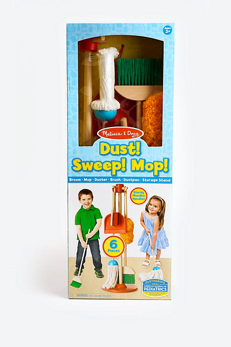 Melissa & Doug Let’s Play House Dust! Sweep! Mop!