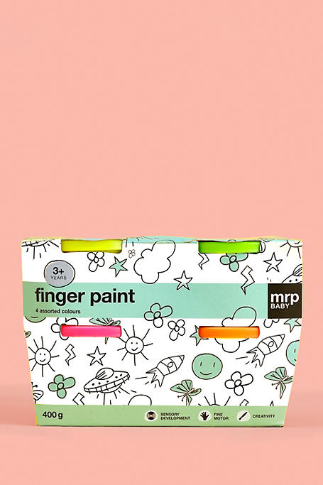 Finger Paint Neon 4 Pack