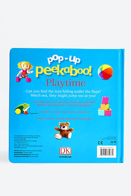 Pop Up Peekaboo Playtime Board Book