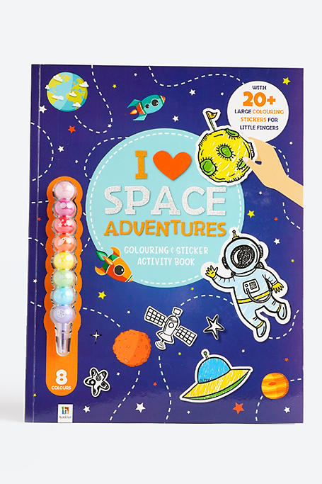 I Love Space Color And Activity Book