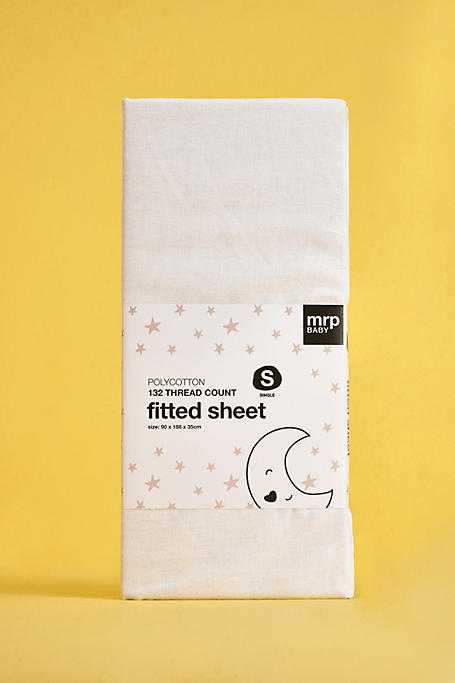 Mrp Baby Single Cot Fitted Sheet