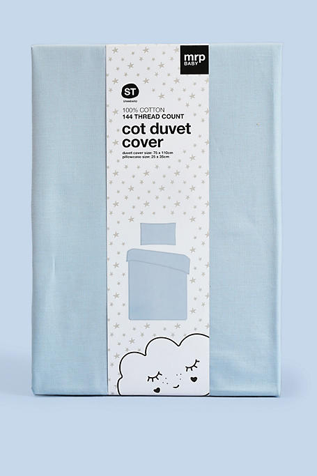 MRP Baby Standard Cot Duvet Set 100% Cotton