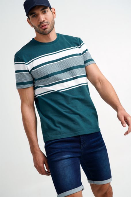 Mr Price | Men’s Fashion tops | Plain, stripe and colour blocking tees ...