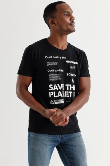 Recycled Print T-shirt