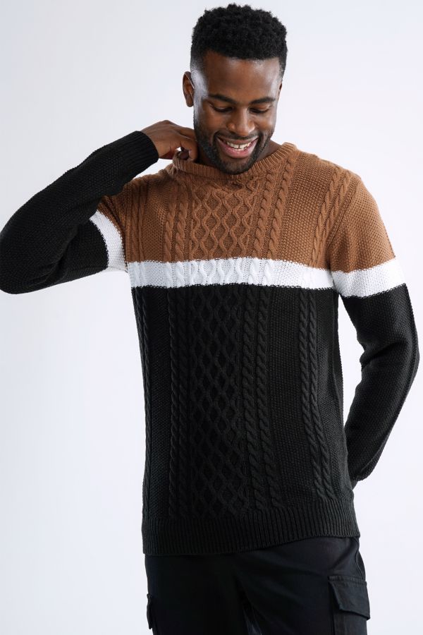 Colour Block Pullover